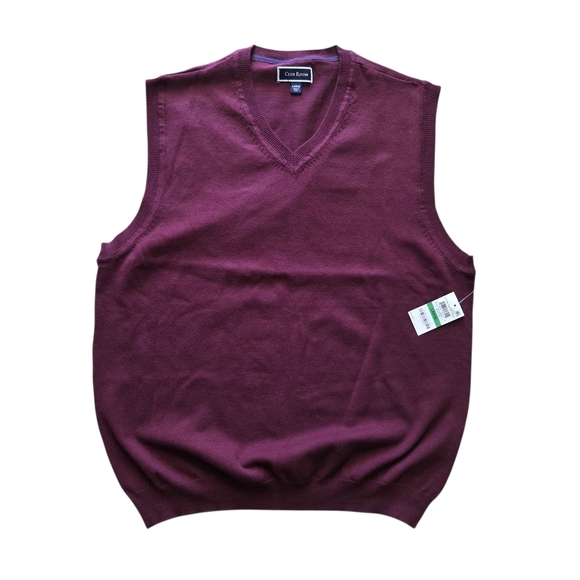 Club Room Other - NWT Club Room Lightweight Red Plum Classic Fit Cotton Vest